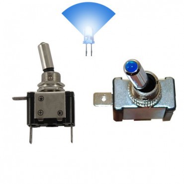 SCHAKELAAR MET LED 2.80€